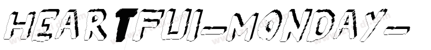 Heartful_Monday_3 Re字体转换